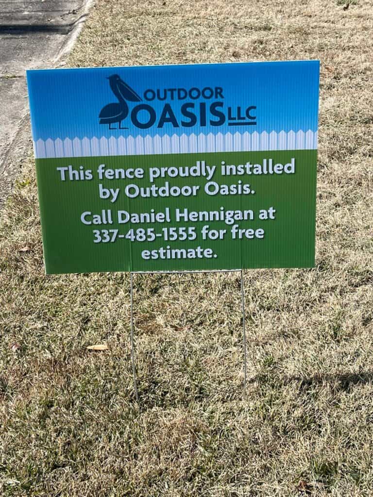 Contact Outdoor Oasis LLC